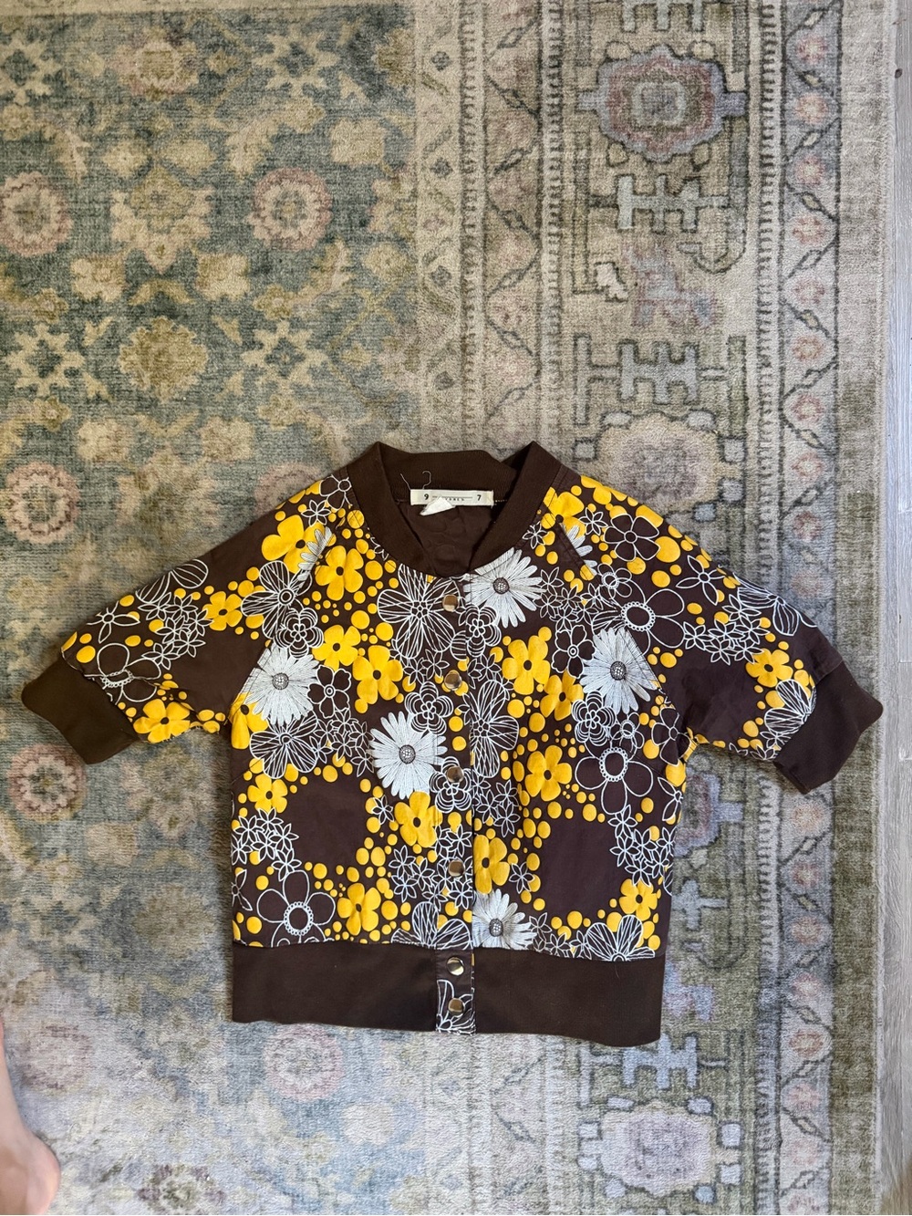 Vintage Mod Short Sleeve Jacket